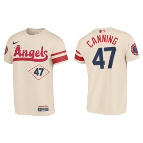 Griffin Canning Angels Cream 2022 City Connect T-Shirt