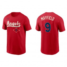 Jack Mayfield Men's Angels Red 2022 City Connect T-Shirt