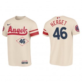 Jimmy Herget Angels Cream 2022 City Connect T-Shirt