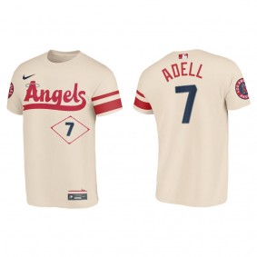 Jo Adell Angels Cream 2022 City Connect T-Shirt