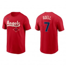 Jo Adell Men's Angels Red 2022 City Connect T-Shirt