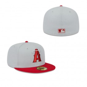 Los Angeles Angels Metallic City 59FIFTY Fitted Hat