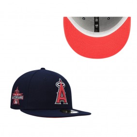 Men's Los Angeles Angels Navy 2010 All-Star Game Lava Undervisor 59FIFTY Fitted Hat