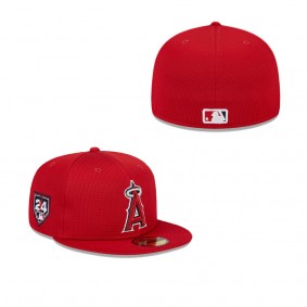 Men's Los Angeles Angels Red 2024 Spring Training 59FIFTY Fitted Hat