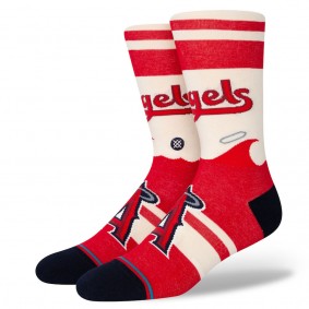 Men's Angels Stance Red 2022 City Connect Crew Socks