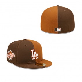 Los Angeles Dodgers Fall Split 59FIFTY Fitted Hat