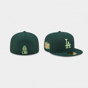 Los Angeles Dodgers Men's State Fruit Green 59FIFTY Fitted Hat