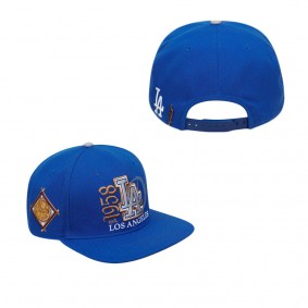 Men's Los Angeles Dodgers Pro Standard Royal Cooperstown Collection Years Snapback Hat