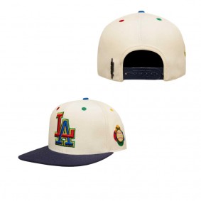 Men's Los Angeles Dodgers Pro Standard White Cooperstown Collection World Baseball Classic Snapback Hat
