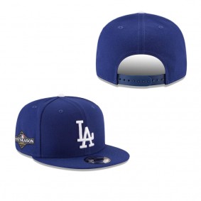 Men's Los Angeles Dodgers Royal 2023 Postseason 9FIFTY Snapback Adjustable Hat