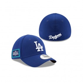 Men's Los Angeles Dodgers Royal 2024 MLB World Tour Seoul Series 39THIRTY Flex Hat