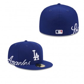 Men's Los Angeles Dodgers Royal Arch 59FIFTY Fitted Hat