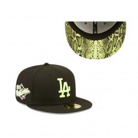 Los Angeles Dodgers Summer Pop Yellow 59FIFTY Fitted Hat