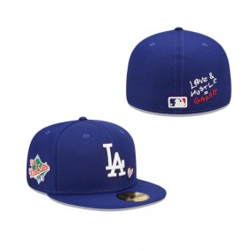 Los Angeles Dodgers Team Heart 59FIFTY Fitted Hat
