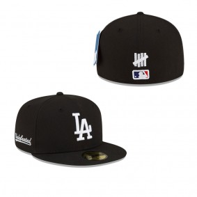 Men's Los Angeles Dodgers x Undefeated Black 59FIFTY Fitted Hat