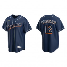 Padres Luis Campusano Navy Cooperstown Collection Jersey