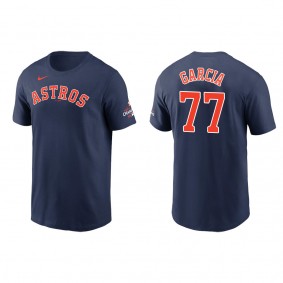 Luis Garcia Houston Astros Navy 2022 World Series Champions T-Shirt