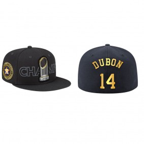 Mauricio Dubon Houston Astros Black 2022 World Series Champions Hat