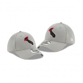 Men's Angels Clubhouse Gray 39THIRTY Flex Hat