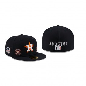 Men's Houston Astros Multi Black 59FIFTY Fitted Hat