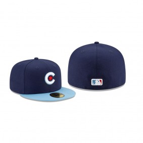 Men's Chicago Cubs 2021 City Connect Navy 59FIFTY Fitted Hat