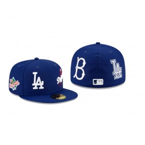 Men's Los Angeles Dodgers Patch Pride Black 59FIFTY Fitted Hat