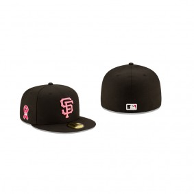 Men's San Francisco Giants 2021 Mothers Day Black On-Field 59FIFTY Fitted Hat
