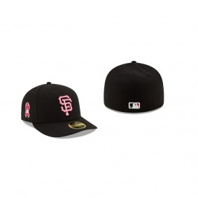 Men's San Francisco Giants 2021 Mothers Day Black On-Field Low Profile 59FIFTY Fitted Hat