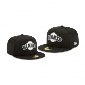 Men's Giants Clubhouse Black Team 59FIFTY Fitted Hat