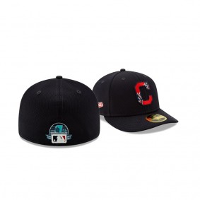 Indians 2020 Spring Training Navy Low Profile 59FIFTY Fitted New Era Hat