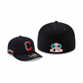 Men's Cleveland Indians 2021 Spring Training Navy Low Profile 59FIFTY Fitted Hat