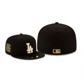 Men's Los Angeles Dodgers AKA Patch Black 59FIFTY Fitted Hat