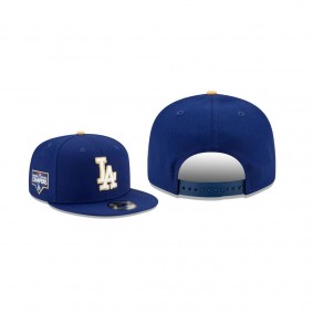Men's Los Angeles Dodgers 2021 Gold Program Royal 9FIFTY Snapback Adjustable Hat