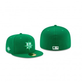 Men's Seattle Mariners 2021 St. Patrick's Day Green 59FIFTY Fitted Hat