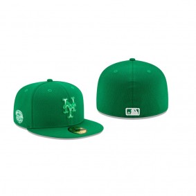 Men's New York Mets 2021 St. Patrick's Day Green 59FIFTY Fitted Hat