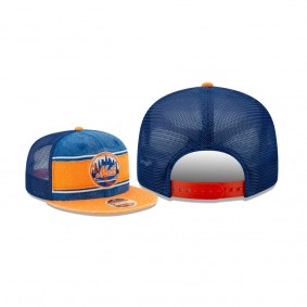 Men's New York Mets Heritage Band Royal Trucker 9FIFTY Snapback Hat