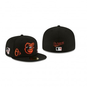 Men's Baltimore Orioles Multi Black 59FIFTY Fitted Hat
