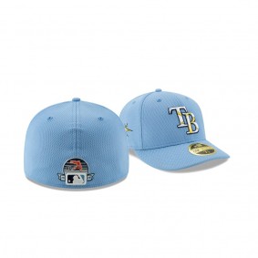 Rays 2020 Spring Training Light Blue Low Profile 59FIFTY Fitted New Era Hat