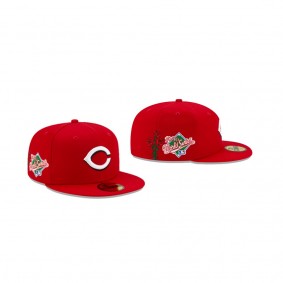 Men's Cincinnati Reds State Flower Red 59FIFTY Fitted Hat