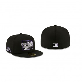 Men's Colorado Rockies Local Black 59FIFTY Fitted Hat