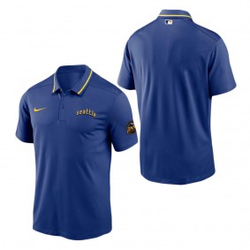 Men's Seattle Mariners Royal 2023 City Connect Knit Performance Polo