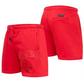 Men's Boston Red Sox Pro Standard Triple Red Classic Shorts