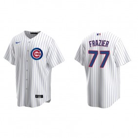 Men's Clint Frazier Chicago Cubs White Replica Home Jersey