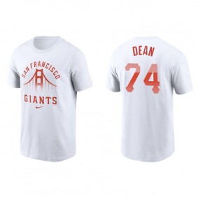 Men's Austin Dean San Francisco Giants White 2021 City Connect Graphic T-Shirt