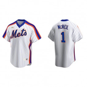 Men's Jeff McNeil New York Mets White Cooperstown Collection Home Jersey