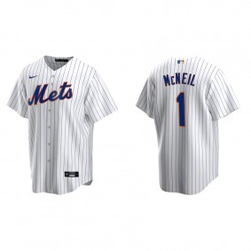 Men's Jeff McNeil New York Mets White Replica Home Jersey