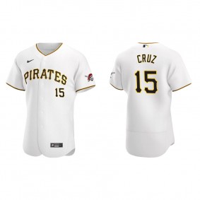 Men's Oneil Cruz Pittsburgh Pirates White Authentic Home Jersey