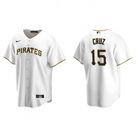 Men's Oneil Cruz Pittsburgh Pirates White Replica Home Jersey