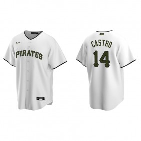 Men's Rodolfo Castro Pittsburgh Pirates White Replica Alternate Jersey