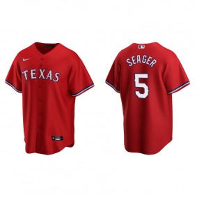 Men's Corey Seager Texas Rangers Red Replica Alternate Jersey